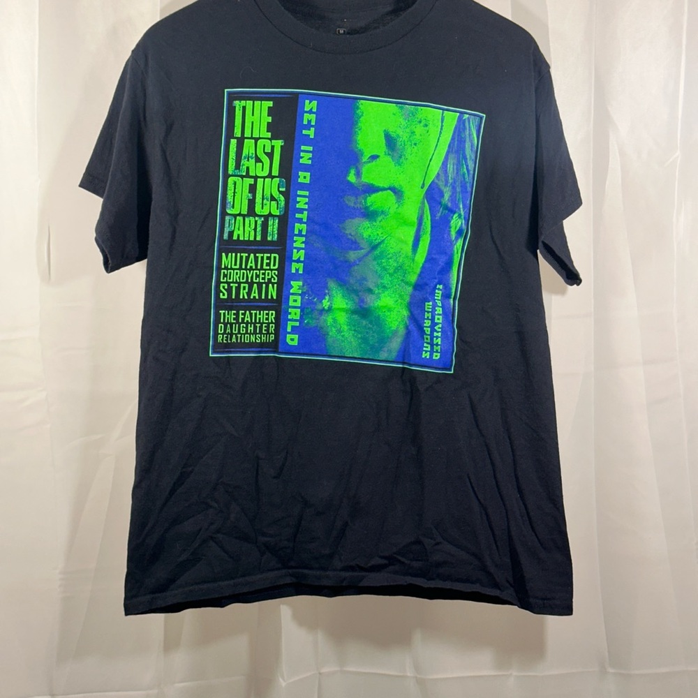 The Last of Us Black Graphic Tee